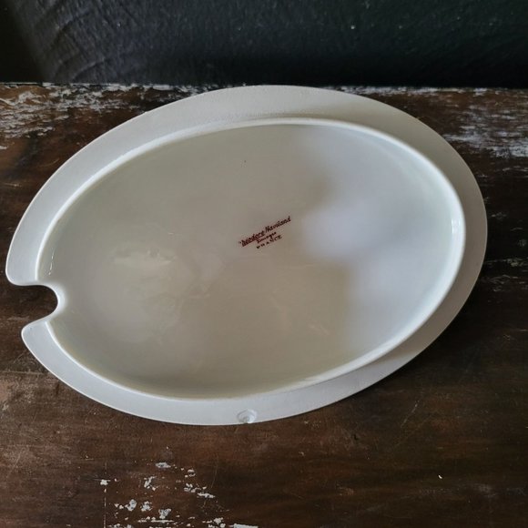 Haviland Limoges Sauce Boat & Lid w/ Attached Underplate Schleiger 161-4 *Read - Picture 13 of 13